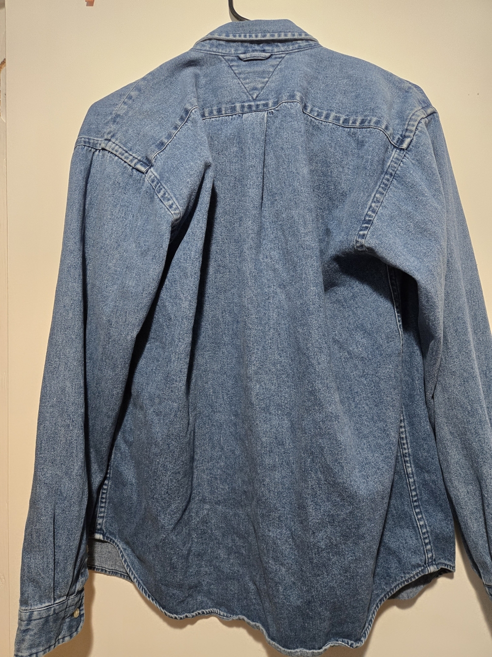 Vintage Tommy Hilfiger Denim Long Sleeve Shirt . - Picture 3 of 6